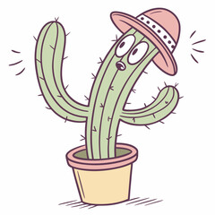 cactus in a pot