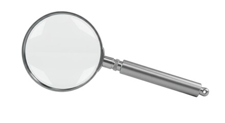 Isolated Magnifying Glass