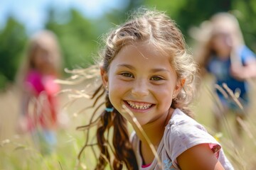 Children's Joy at Summer Camp