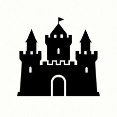 Obraz premium castle vector illustration