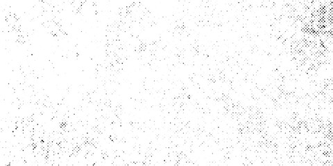 Abstract vector noise. Small particles of debris and dust. Distressed uneven background. Grunge texture overlay with fine grains isolated on white background. Vector illustration.