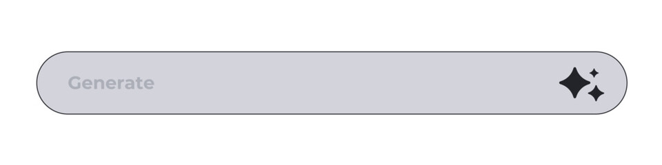 Obraz premium Ai interface designed for exploring creativity and functions in a user friendly and simple format.