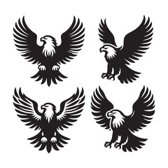 Obraz premium Majestic Eagle Vector Illustrations