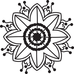 mandala design eps 10 vector