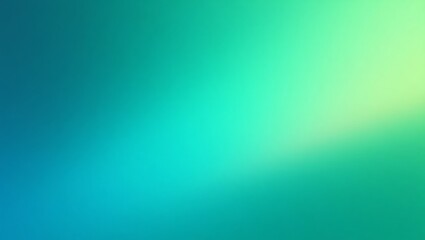 Abstract Blue-Green Gradient Background: Smooth Transition