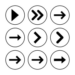 Arrow icon vector. Arrow symbol. Arrow sign for your web design.