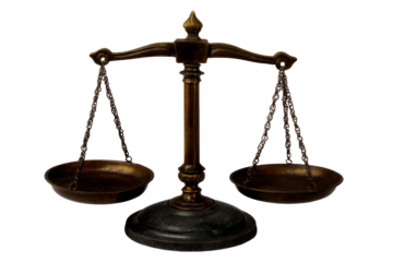 Scale symbolizing balance and justice in law enforcement settings