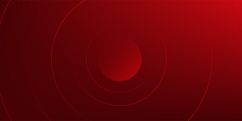 Simple red wavy background. Dynamic shapes composition. Vector illustration abstract simple modern background