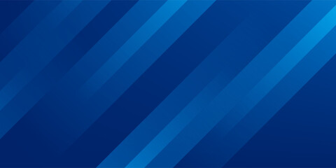 Abstract blue background with glowing geometric lines. Modern blue gradient square shape design.