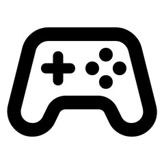 Minimalist Gamepad Icon - Vector Graphic