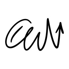 Fototapeta premium Comic movement lines and expressive shapes with fun graphic effects. Hand-drawn cartoon elements including arrows, marks, and brush strokes. Flat vector illustration isolated on white background.