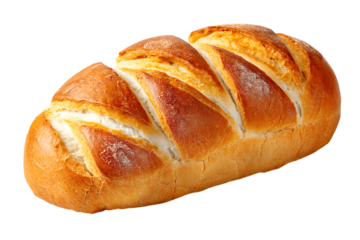 Freshly Baked White Bread in Natural Light Setting