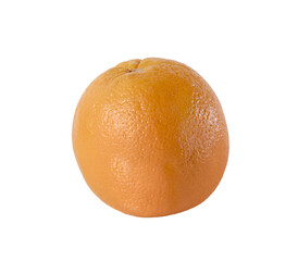 Whole Orange Isolated on Transparent Background