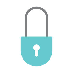 lock icon vector illustration