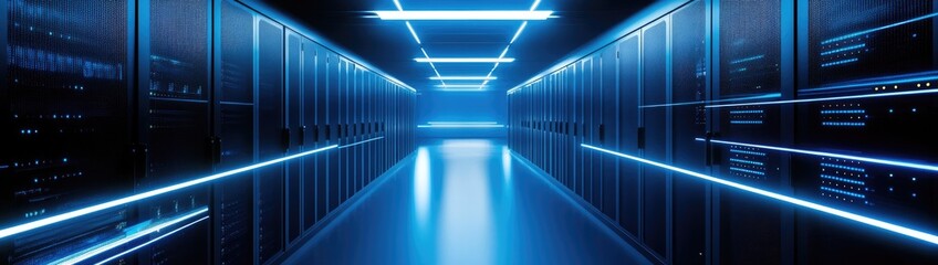 Obraz premium High-Tech Server Room