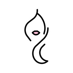 Beauty Salon Vector Icon