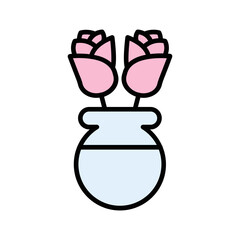 Rose Vector Icon