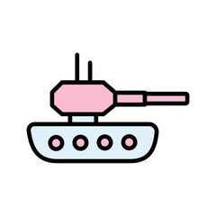 Tank Vector Icon