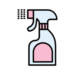 Spray Bottle Vector Icon