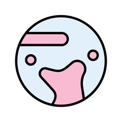 Pluto Vector Icon