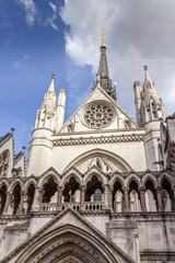 Obraz premium Royal Courts of Justice in London, UK