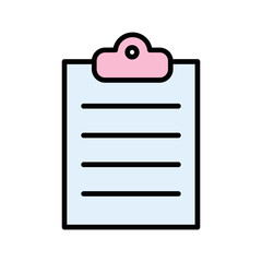 Clipboard Vector Icon