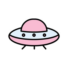 UFO Vector Icon