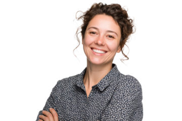 Portrait of Knowledgeable Teacher – No Background