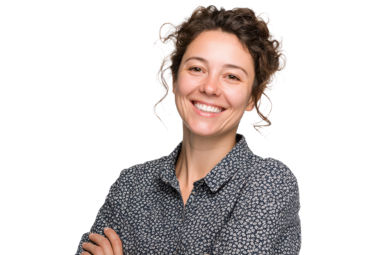 Portrait of Knowledgeable Teacher – No Background