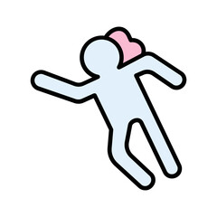 War Victim Vector Icon