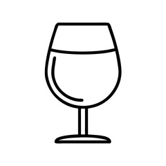 Silhouette Iced Tea Mug – Black Silhouette drink Vector Icon
