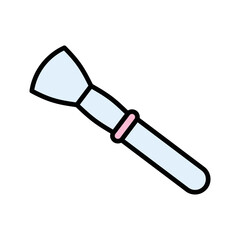 Beauty Brush Vector Icon