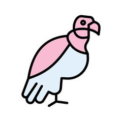 Vulture Vector Icon