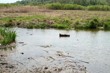 View of a small river