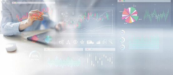 Financial Market Data Analysis and Trading Visualization.