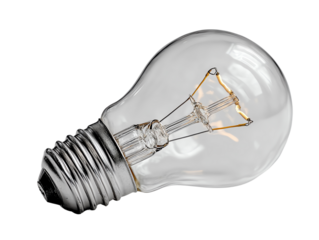 Lightbulb, white isolate background
