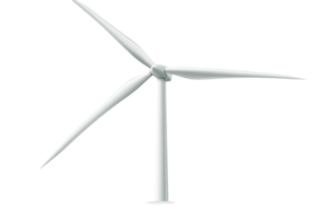 Three-bladed wind turbine, energy generation