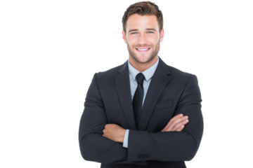 Professional Executive in Formal Suit