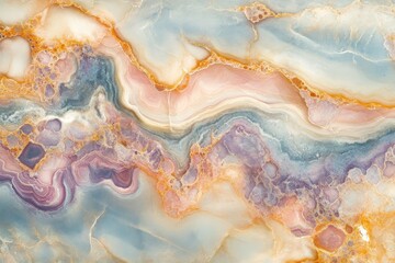 Soft Pastel Marble Texture in Pink, Lavender, and Blue Shades