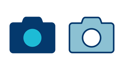 Camera Icon vector isolated on white background. Camera symbol. Camera vector icon