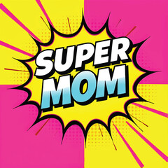 happy mother day card with flowers decoration Adobe Illustrator Artwork