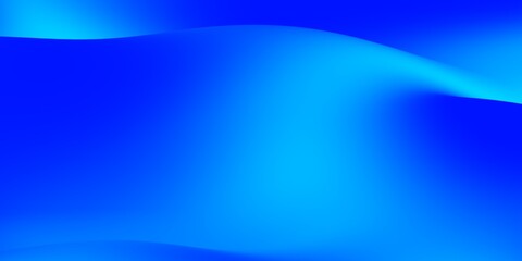 Serene blue gradient background featuring smooth waves and blurred transitions