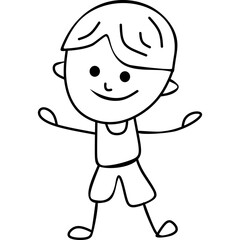 Children Draw Doodle