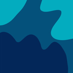 Abstract background design featuring dynamic swirl shapes in dark blue and bright white. Energetic, contrasting