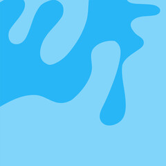 Abstract background design with a vibrant light blue and irregular, energetic dark blue lines. Dynamic, spontaneous