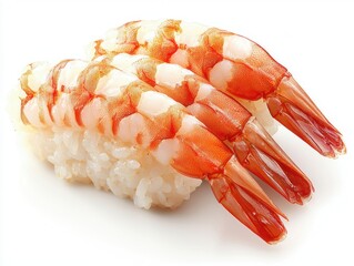 Delicious Shrimp Sushi Nigiri - Fresh Seafood Appetizer