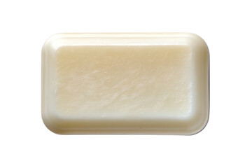 Soap bar, white isolate background.