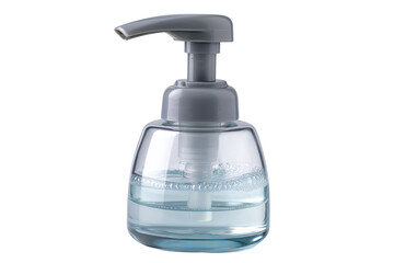 Obraz premium Soap dispenser, white isolate background