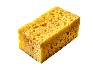 Sponge, white isolate background