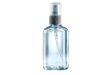 Spray bottle, white isolate background.